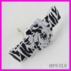 Wholesale Fashion zebra grosgrain flower hair clip