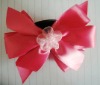 Wholesale Fashion elegant red flower hair claw HBB12-130