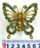 Wholesale fashion rhinestine hair claw