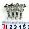 fashion alloy hair claw with crystal