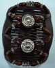 Wholesale Fashion wooden beads magic hair comb