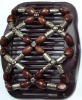 Wholesale Fashion Acrylic beads magic hair comb
