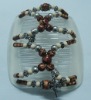 Wholesale Fashion Acrylic beads magic hair comb