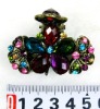 Wholesale fashion alloy hair claw with crystal