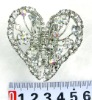 Wholesale fashion alloy hair claw with crystal
