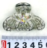 Wholesale fashion alloy hair claw with crystal