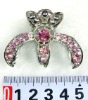 Wholesale fashion alloy hair claw with crystal