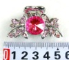 Wholesale fashion alloy hair claw with crystal
