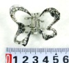 Wholesale fashion alloy hair claw with crystal