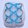 Wholesale 2011 double hair combs decorative hair combs Rhinestone Combs