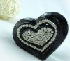 Wholesale diamond plastic Hair claws