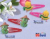 Wholesale New-fashioned soft pvc hair ornament
