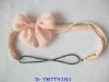 Wholesale Fashion hair wrap for in pink color