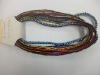 Wholesale 5mm*19cm printing flower fasion Mini lady hair elastic