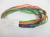 Wholesale 5mm*19cm printing flower fasion Mini lady hair elastic