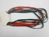 Wholesale 5mm*19cm printing flower fasion Mini lady hair elastic