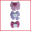 Hair bow with clip