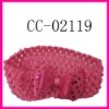 Wholesale beautiful extension headbands bow crochet headband