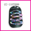 Wholesale 2011 printed flower hair clip