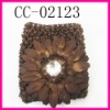 Wholesale women's extension headband big flower crochet headband