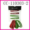 Wholesale beautiful kids hair decoration set&elastic band and clip