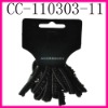 Wholesale common black hair elastic band &black hair ties
