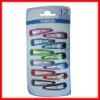 Wholesale Colorful epoxy hair clip