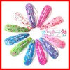 Wholesale Flower printing hair clip