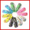 Wholesale Flower printing hair clip