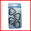 Wholesale Big size epoxy hair clip with heart
