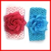 Wholesale Crochet headband with flower