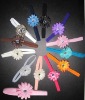 Wholesale 2" Mini Daisy Skinny Headbands, small daisy nylon headbands, baby stretchy headbands JYH00154