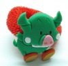 Wholesale Popular plastic headwear with soft pvc pig shape
