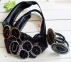 Wholesale FASHION zipper flower HEADBAND HOT(ACL-50365)