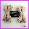 Wholesale fashion sequin bow hair clamp
