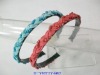 Wholesale Sapphire and Coral Series Braid Hair Band
