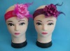 Wholesale HOT! Stretch headbands Elastic hair band with feather