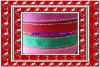 Wholesale black saddle stich Grosgrain Ribbon