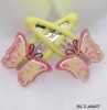 Wholesale Wholesale kid's snap nylon butterfly hair clip