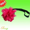 Wholesale HOT! Fashion knit headband flower Elastic hair band