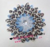 Wholesale animal printed daisy flower, fashion style, hot-sale!!