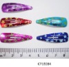 Wholesale plain metal snap hair clips