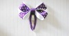 Wholesale 2011Dot print ribbon bow hair bows for kidsHBB-12-070