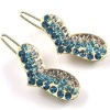 Wholesale 2011 newest fashion alloy heart rhinestone hair clip