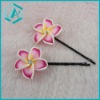 Wholesale Polymer Clay Flower Hairpin