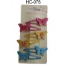Wholesale resin butterfly kids'hair clip