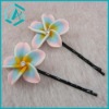 Polymer Clay Flower Hairpin