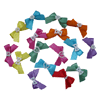 Wholesale Color Mixed Ribbon Baby Bow MYRBB-001