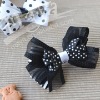 Wholesale Black&White Ribbon Bow MYWB-028
