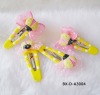 Wholesale Wholesale mini Bobby pins fabrics Hair Clip bendies for baby girl toddler